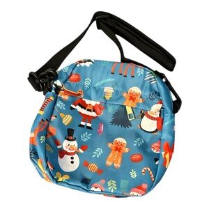 Festive winter mini Bag NEW with snowman, gingerbread man etc